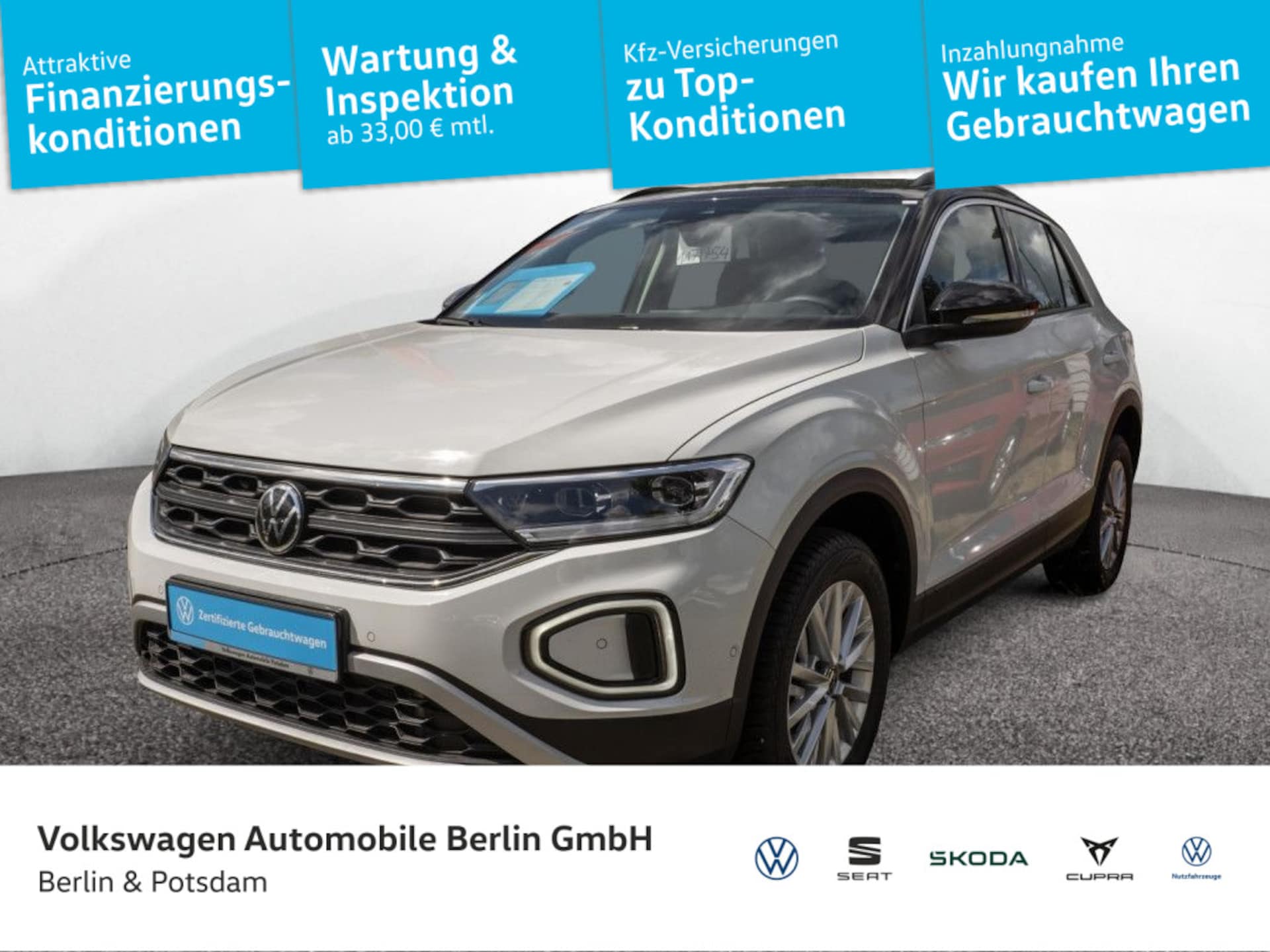 Volkswagen T-Roc 2025 — T-Roc 1.5 TSI Life DSG Navi ACC PDC SHZ