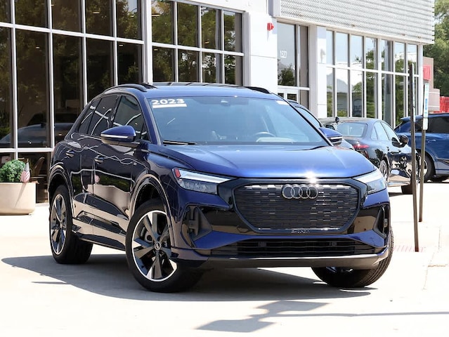 Certified 2023 Audi Q4 e-tron Premium Plus with VIN WA1L2BFZ5PP049991 for sale in Naperville, IL