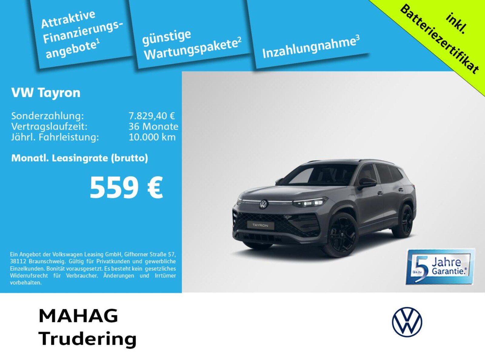 Volkswagen Tayron – Bild 2