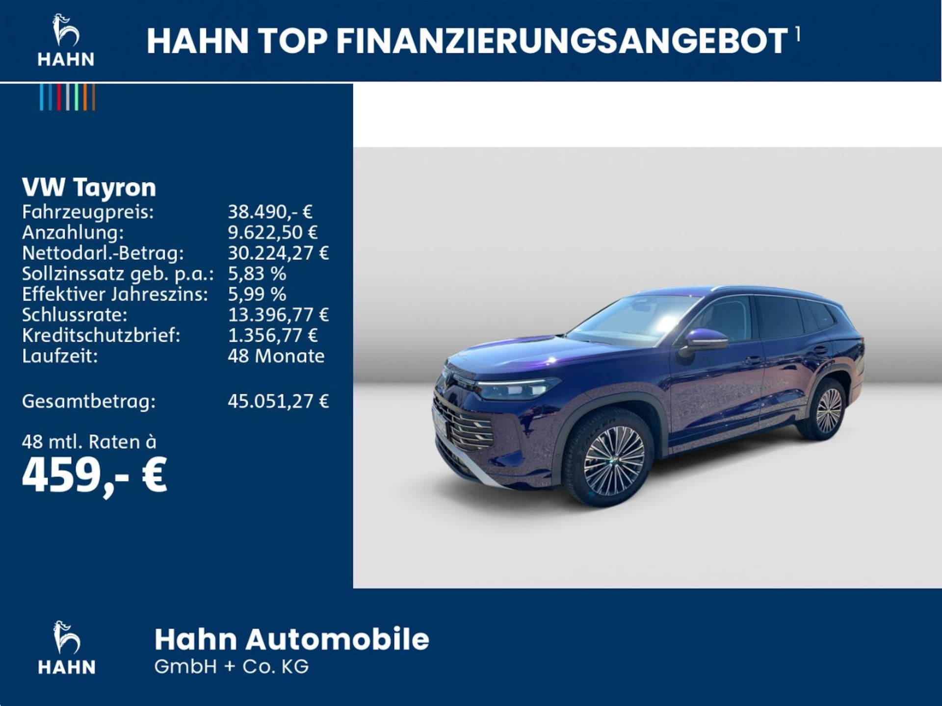Volkswagen Tayron Elegance