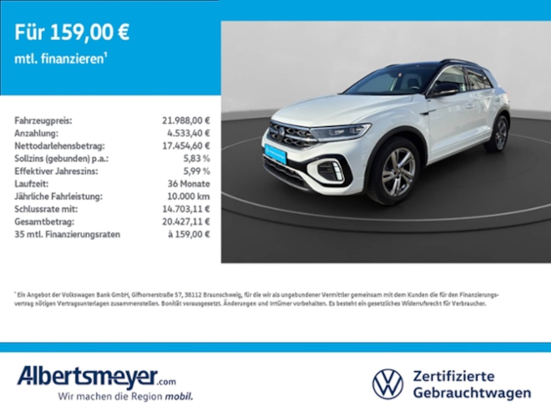 Volkswagen T-Roc R-Line