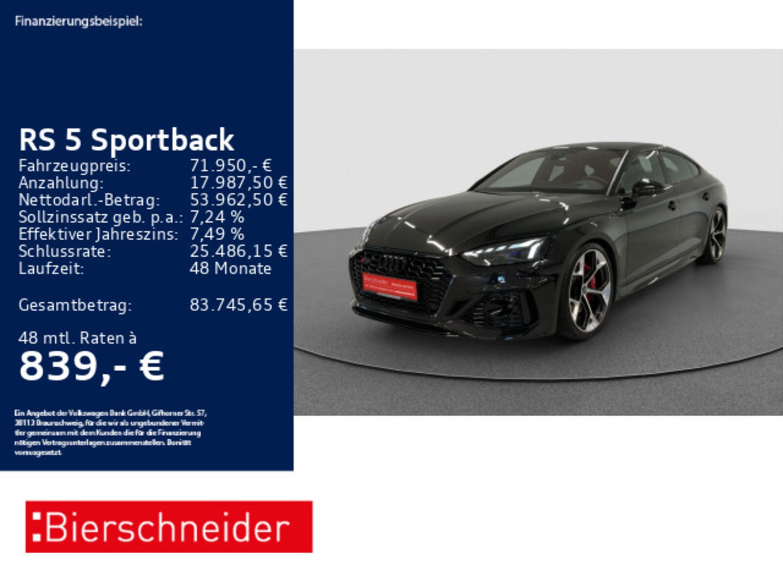 Audi RS 5 Sportback