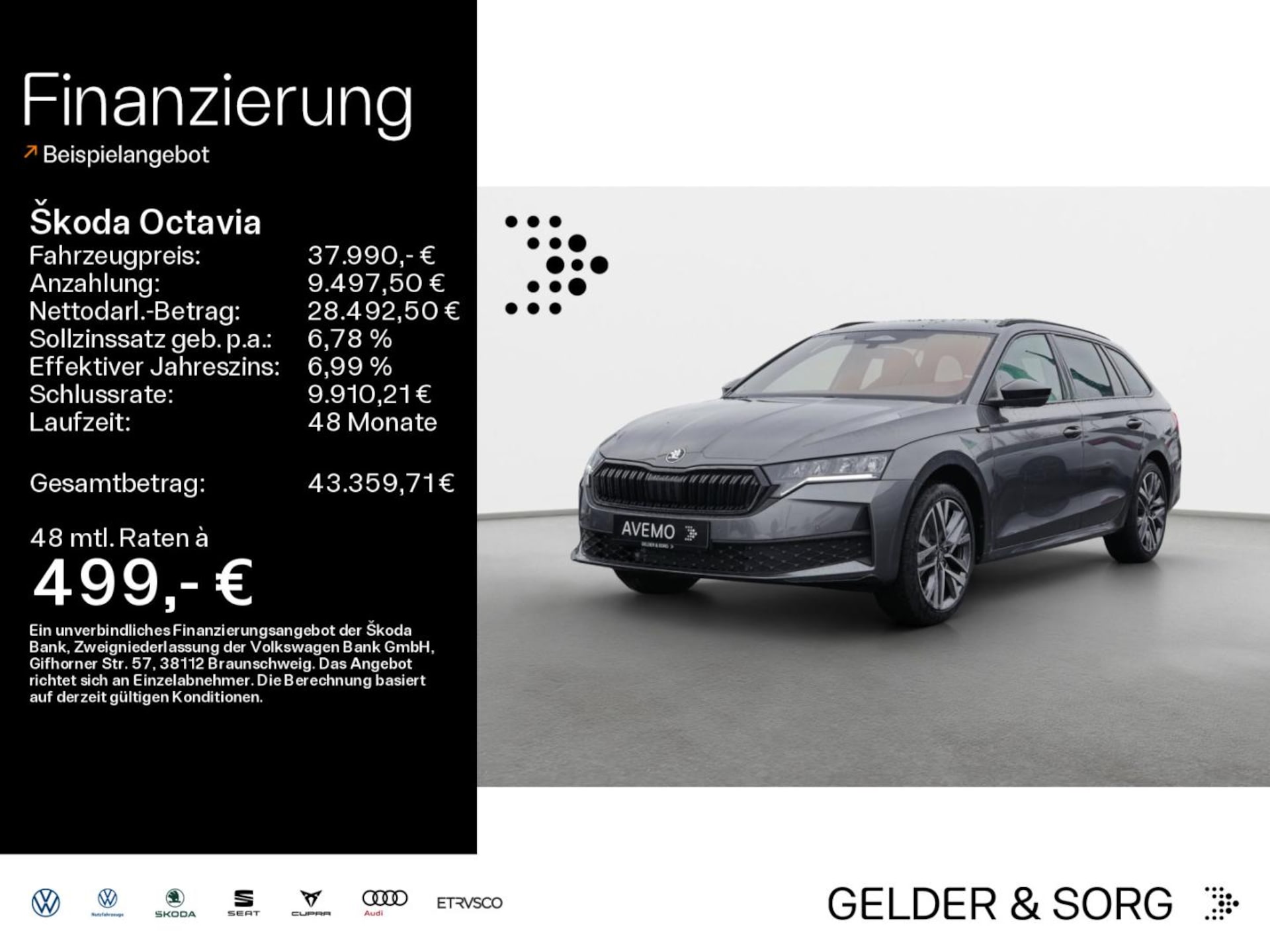 Skoda Octavia Combi — Skoda Octavia Combi Octavia Combi Sportline 2.0 TDI DSG MEMORY|AHK