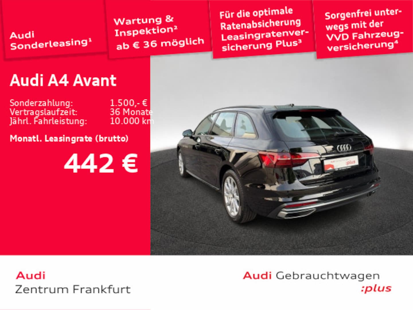 Bild über Audi A4 Avant advanced 40 TFSI S tronic - für weitere Informationen kontaktieren Sie den Audi Partner