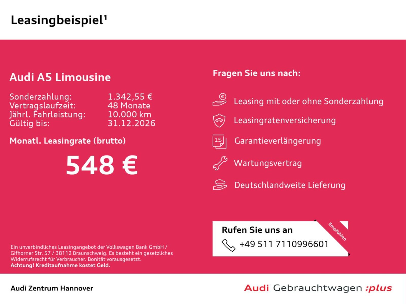 Audi A5 Limousine – Bild 2