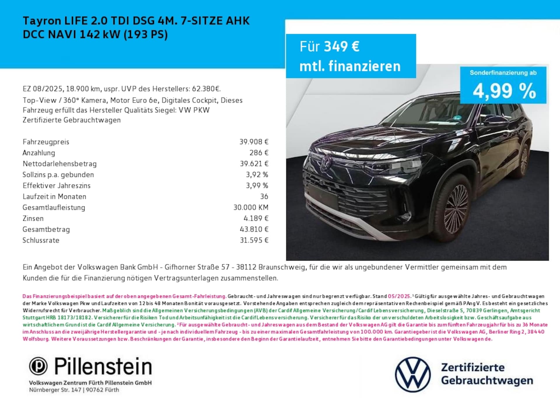 Volkswagen Tayron Life