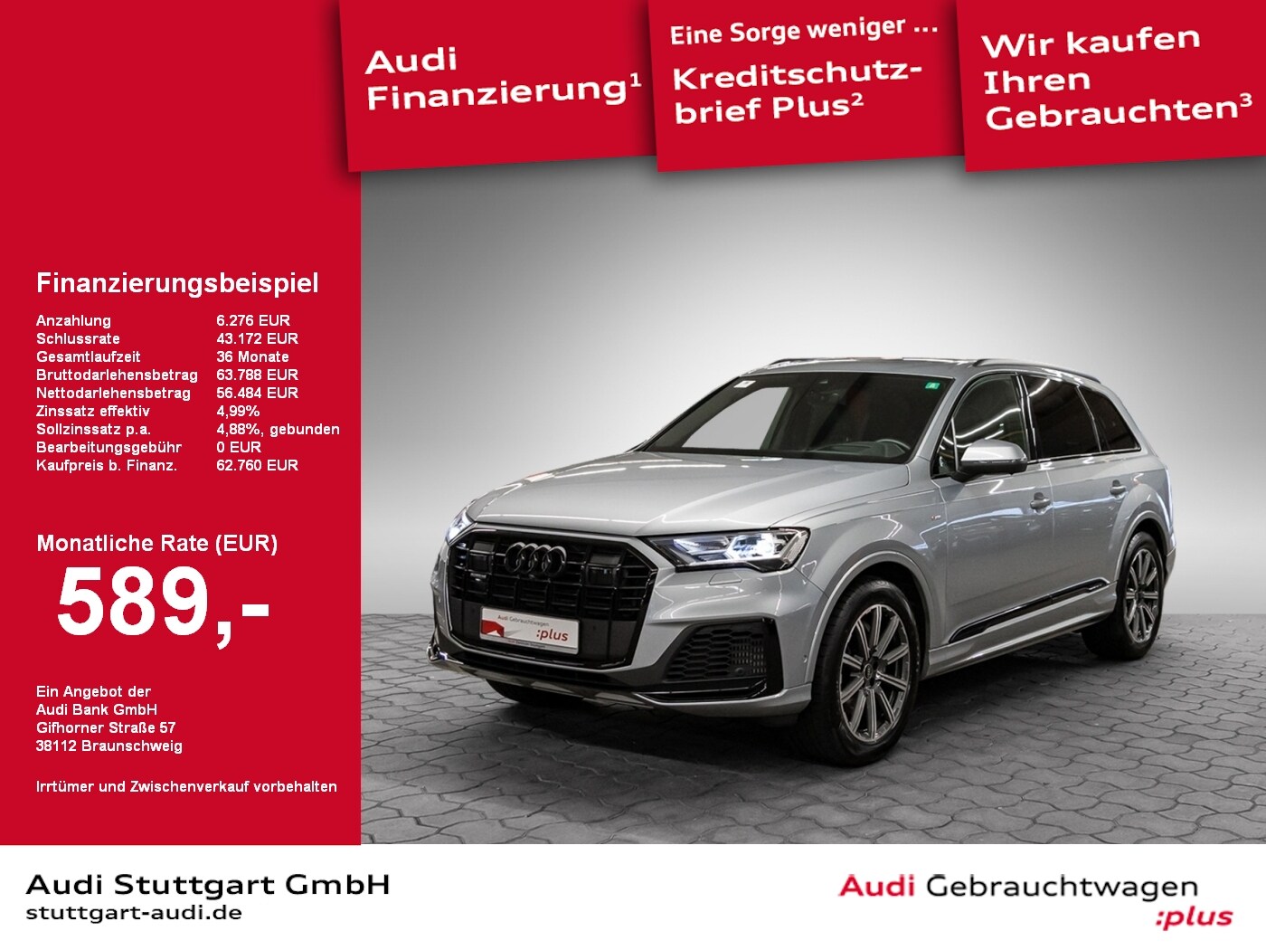 Image about Audi Q7 S line 55 TFSI quattro tiptronic