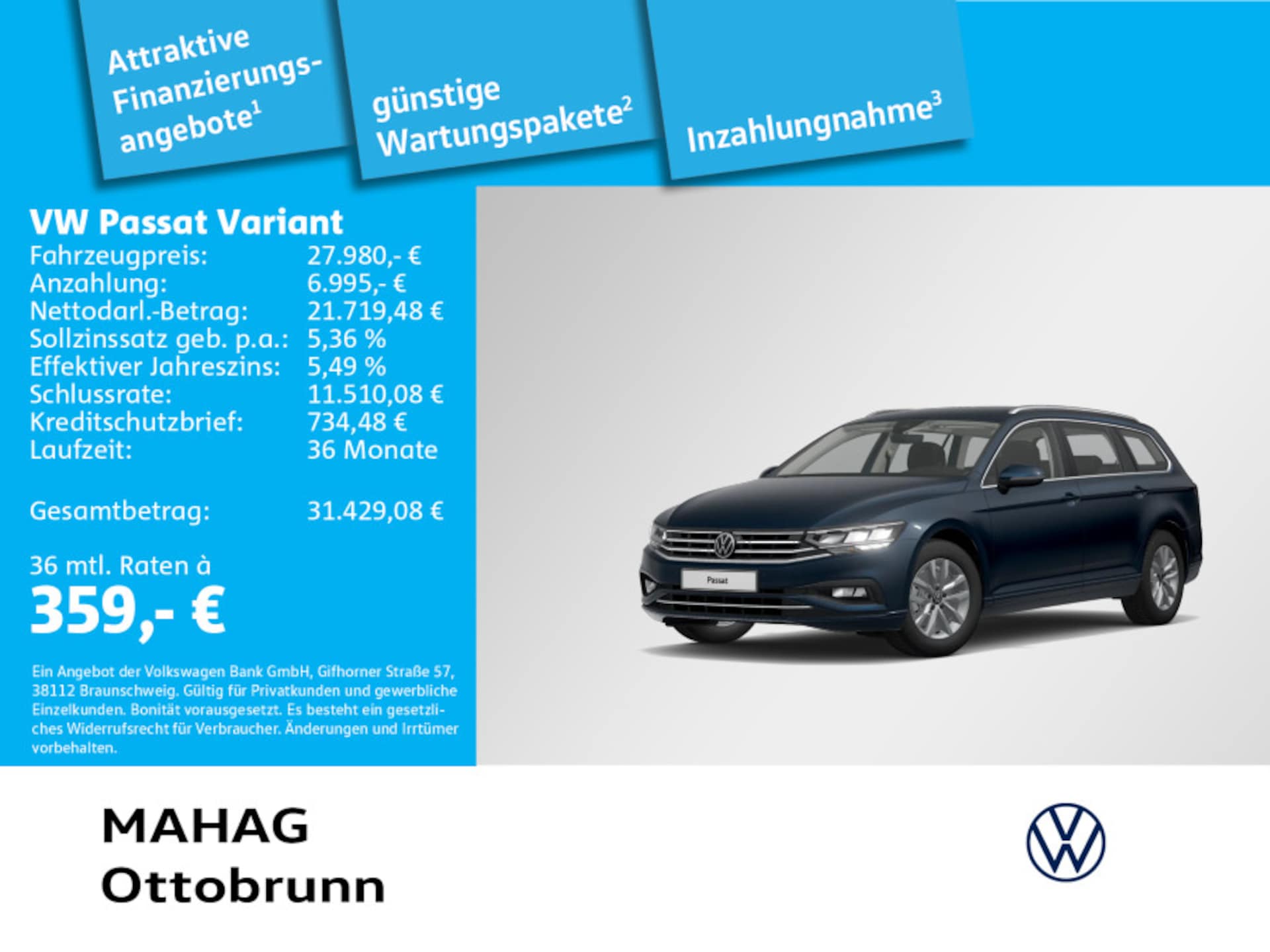 Volkswagen Passat Variant Business