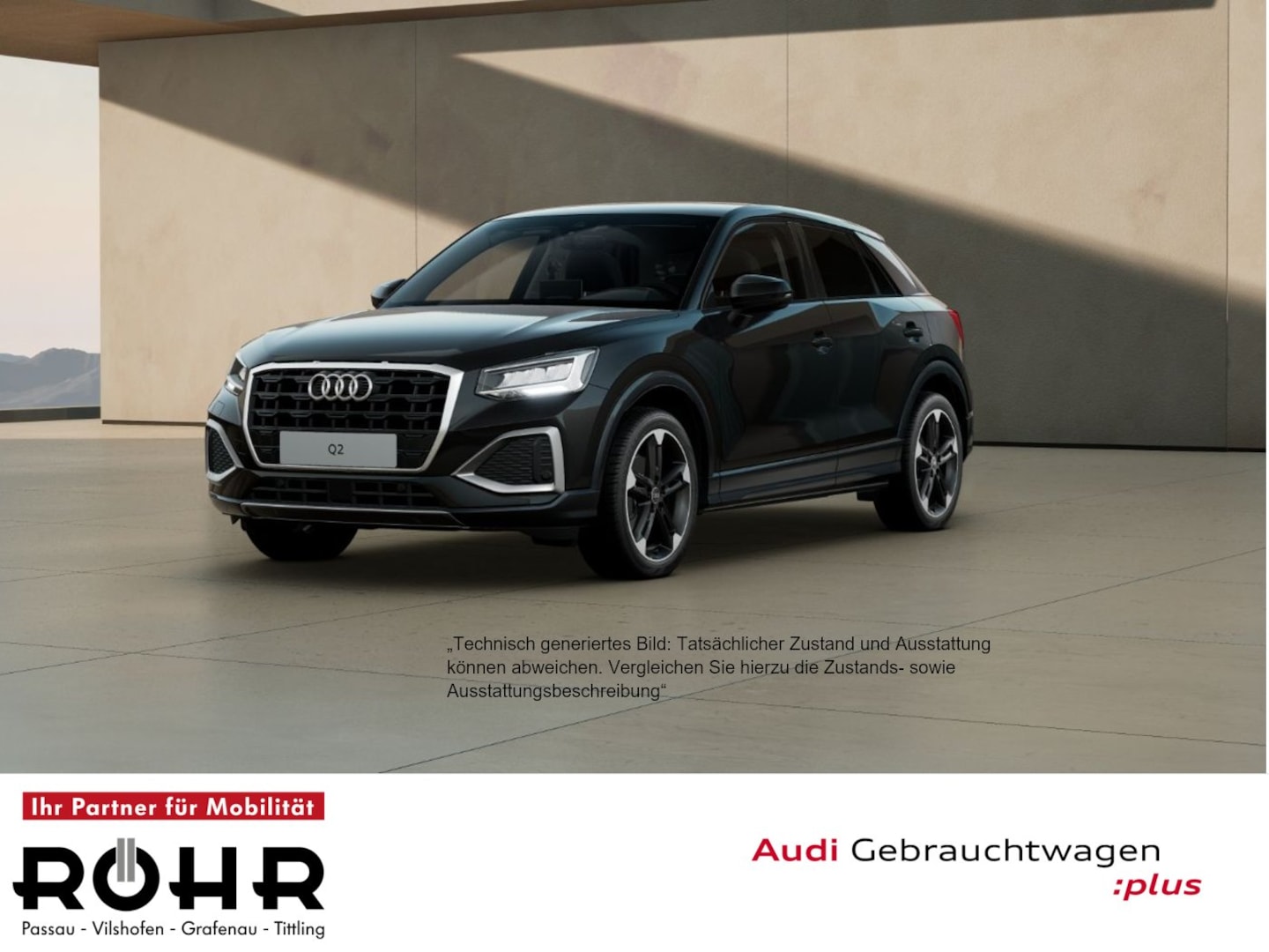 Bild über Audi Q2 advanced 35 TFSI Schaltgetriebe - für weitere Informationen kontaktieren Sie den Audi Partner