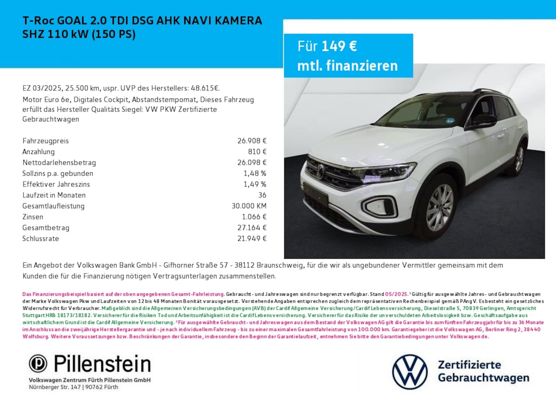 Volkswagen T-Roc Life