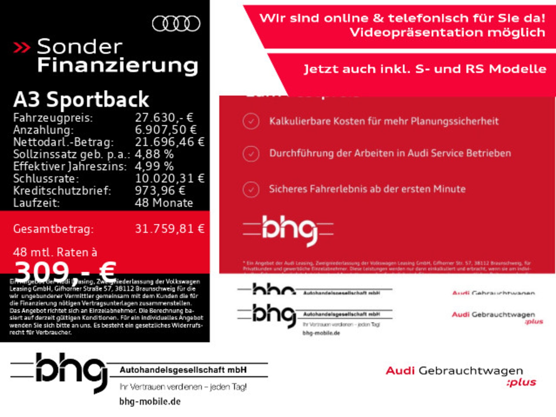Audi A3 Sportback