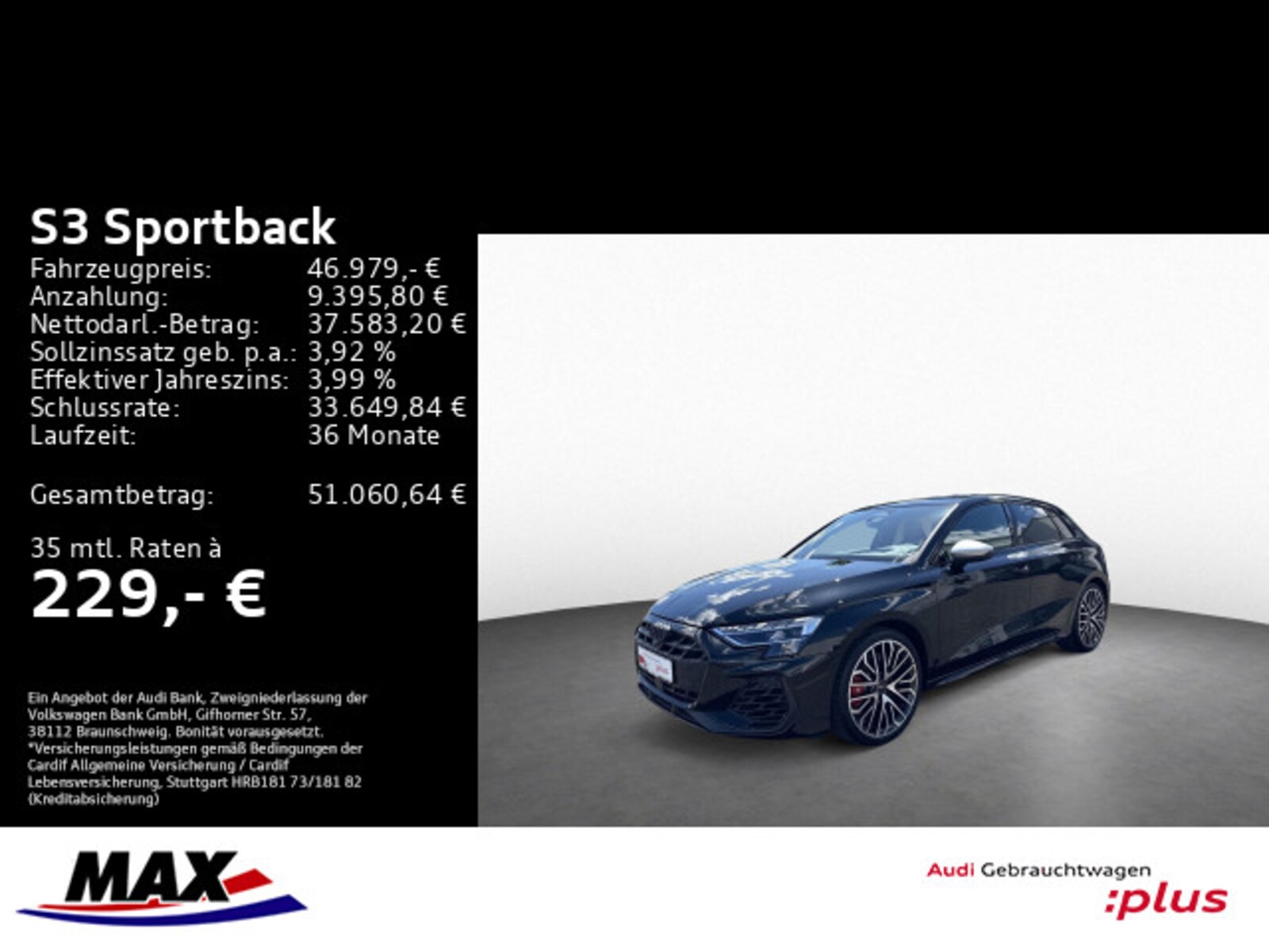 Audi S3 Sportback – Bild 2