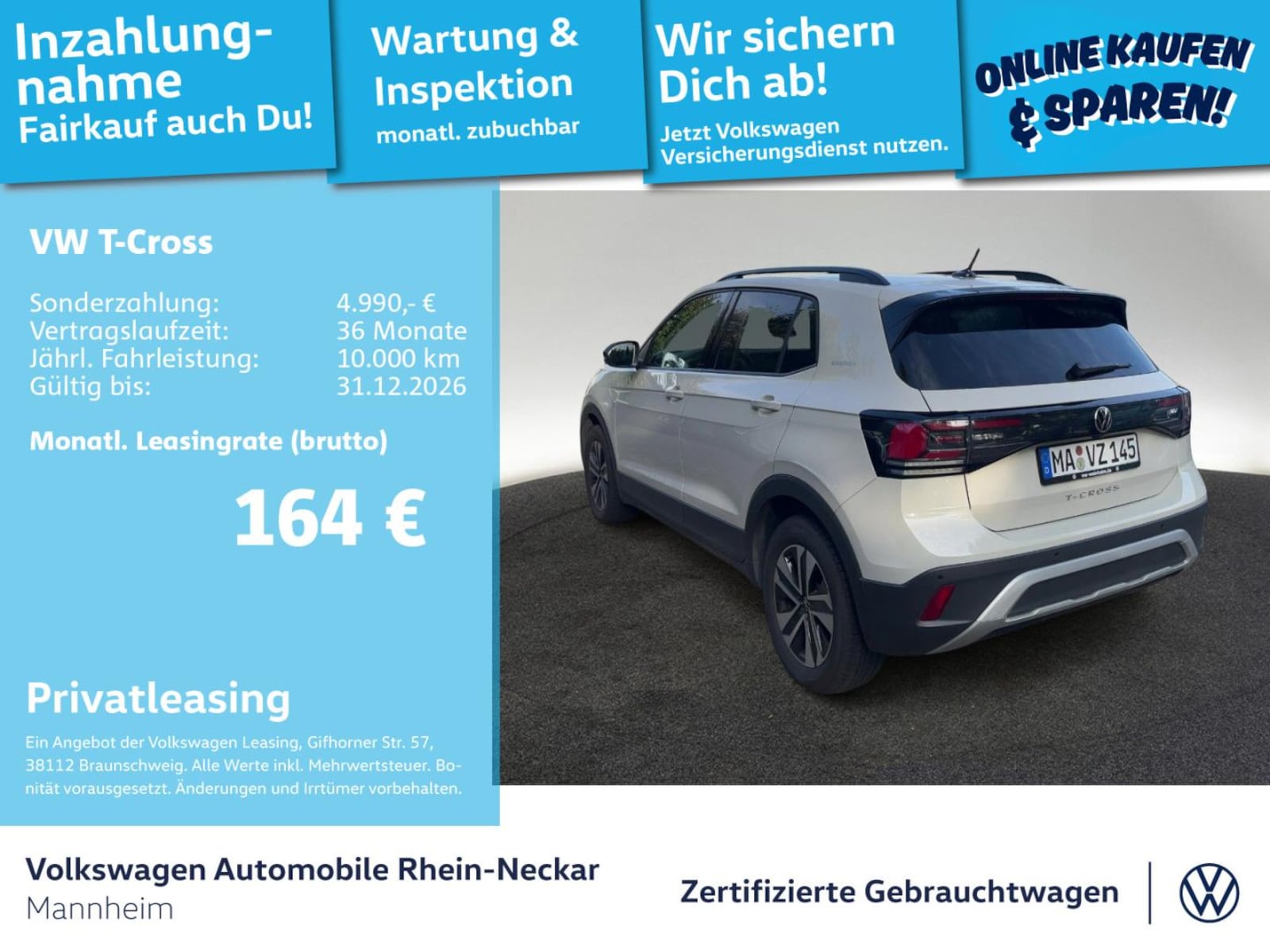 Volkswagen T-Cross – Bild 2
