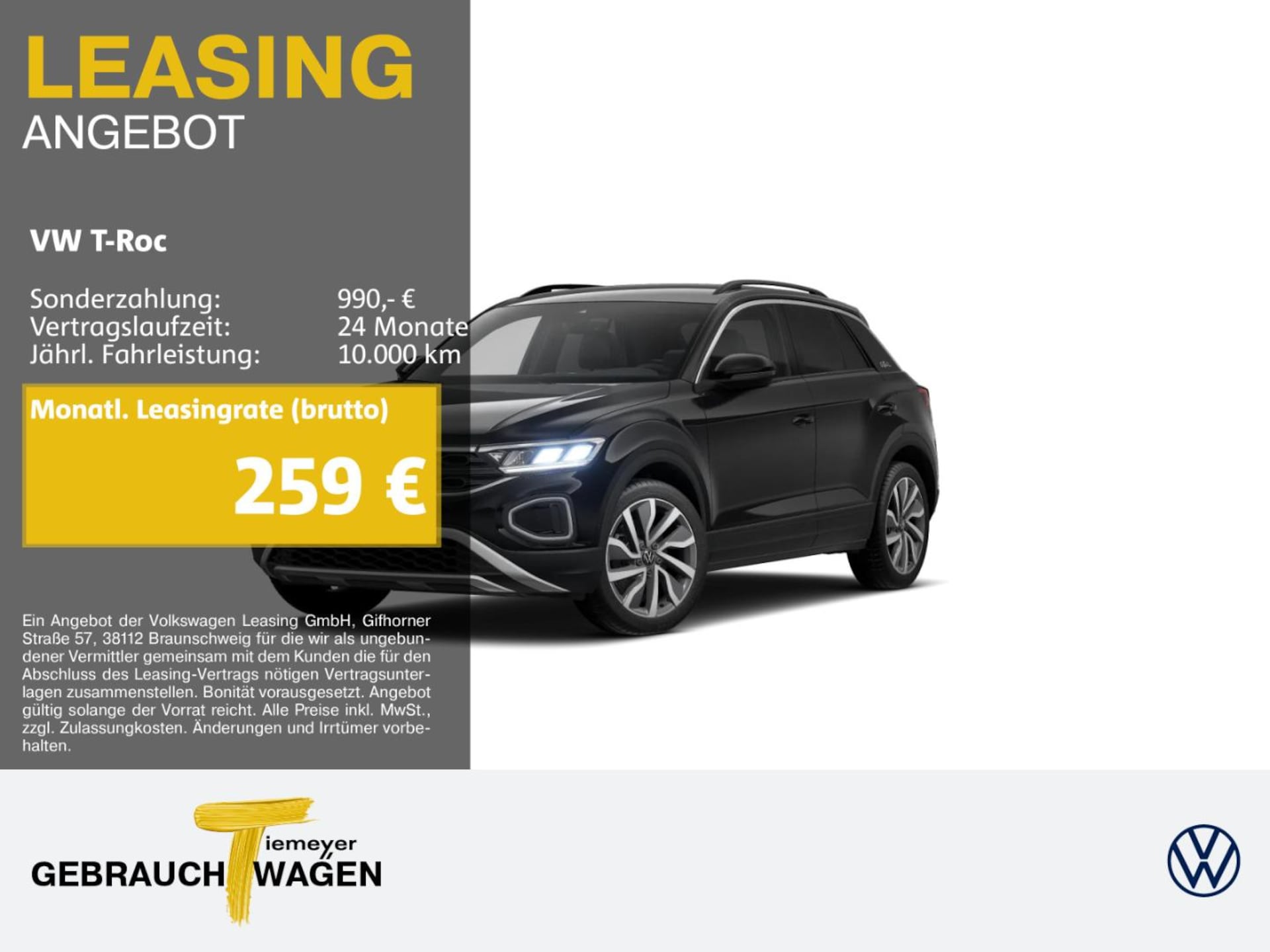 Volkswagen T-Roc Life