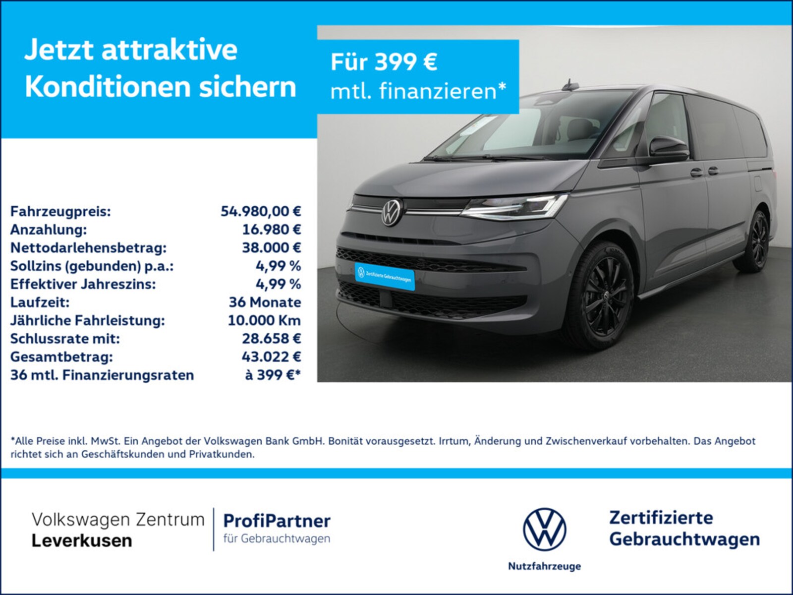 Volkswagen Multivan Langversion