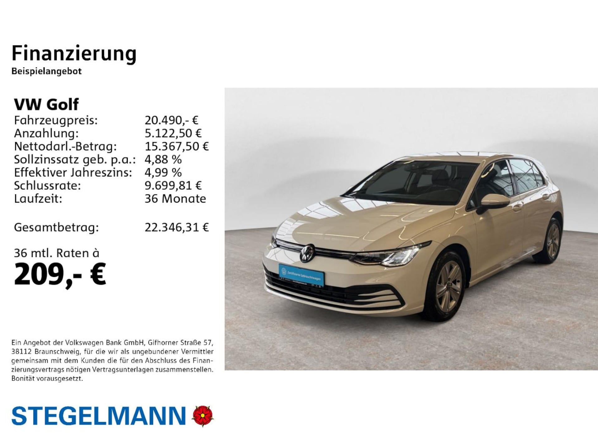 Volkswagen Golf Life