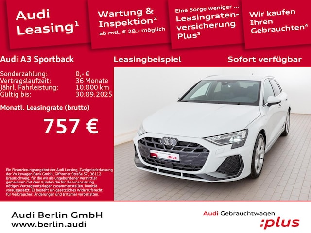 Image about Audi A3 Sportback TFSI e S line 45 TFSI e S tronic