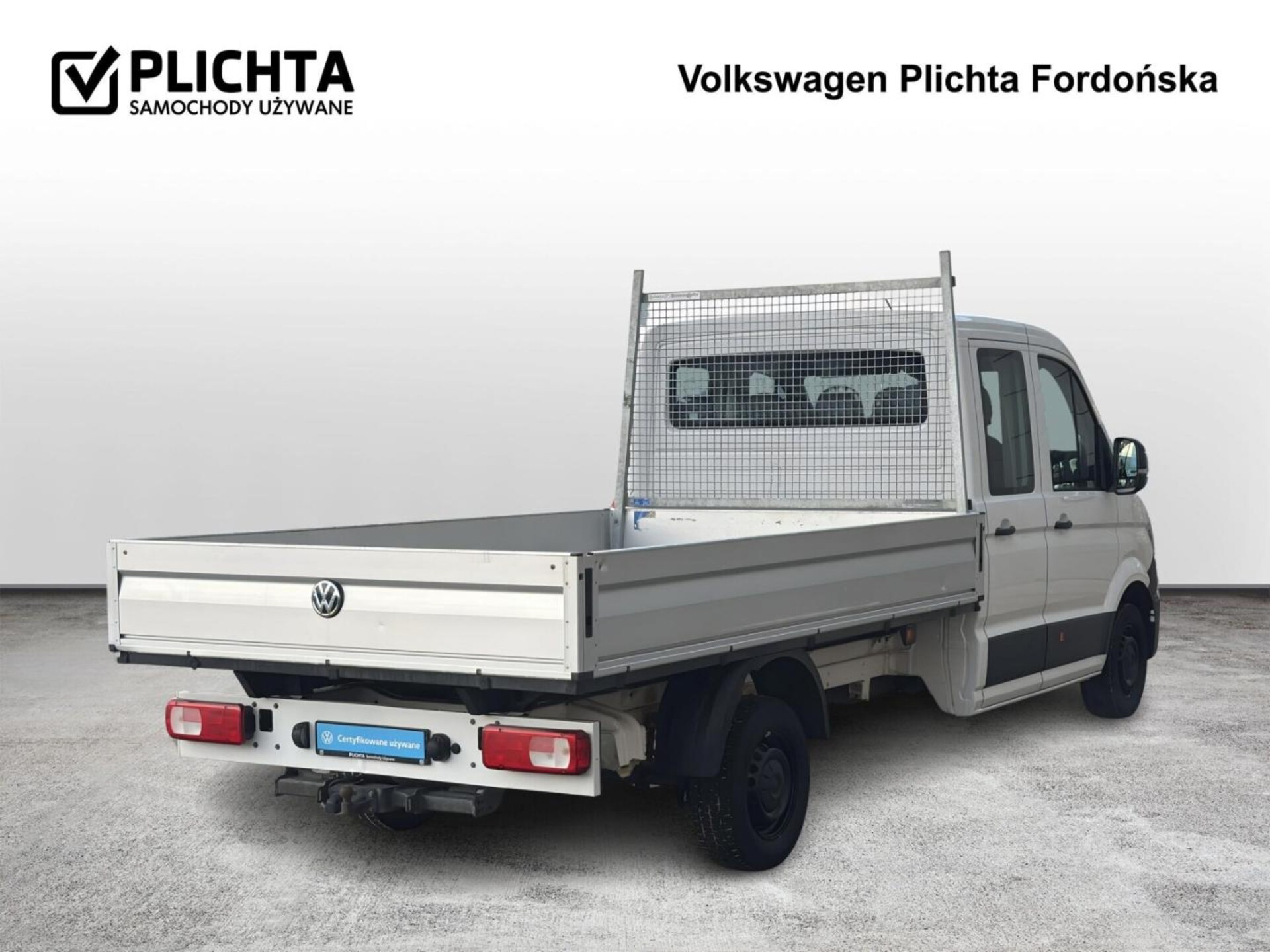 Volkswagen Crafter z podwójna kabiną z długim rozstawem osi