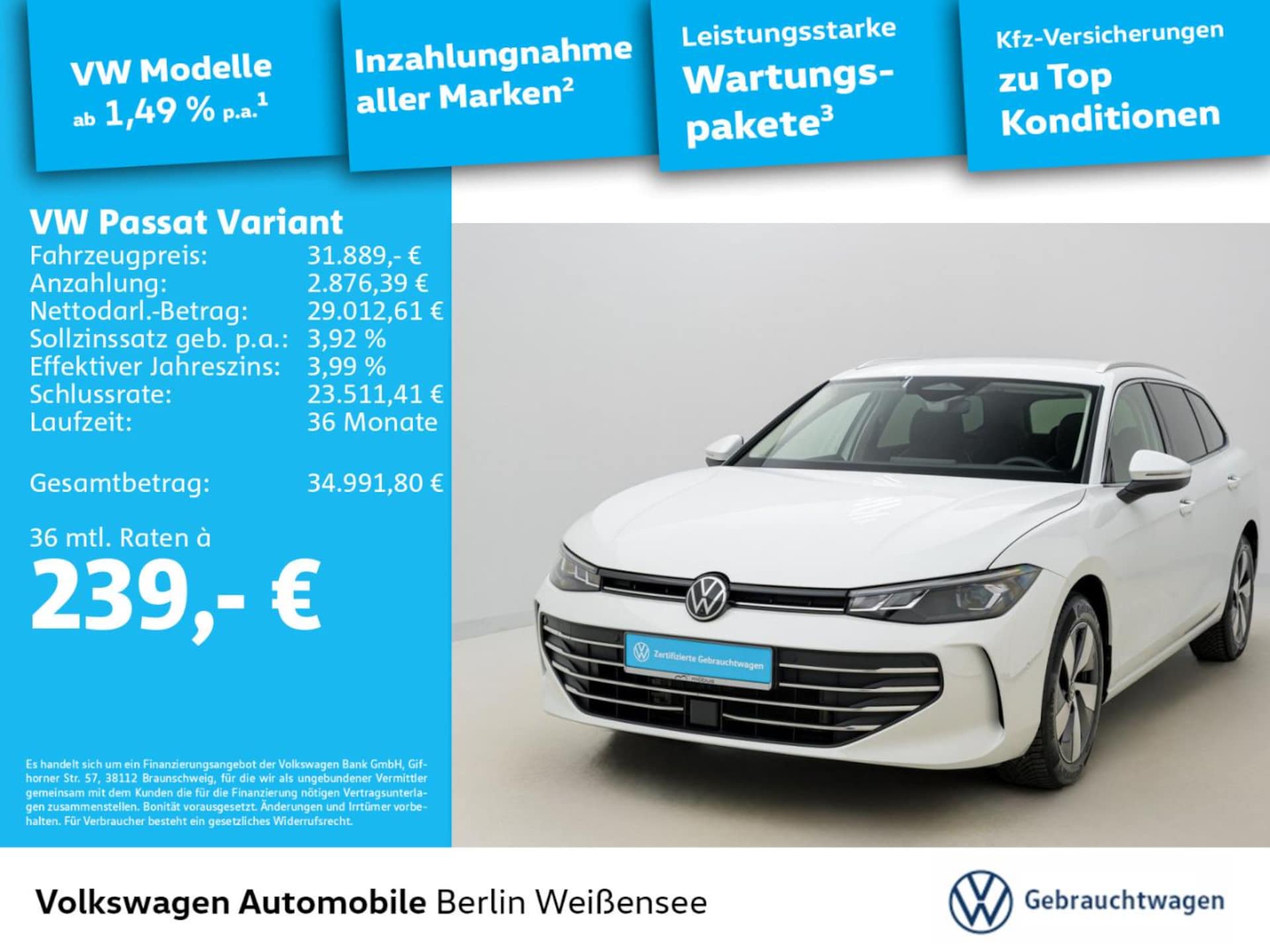 Volkswagen Passat Business