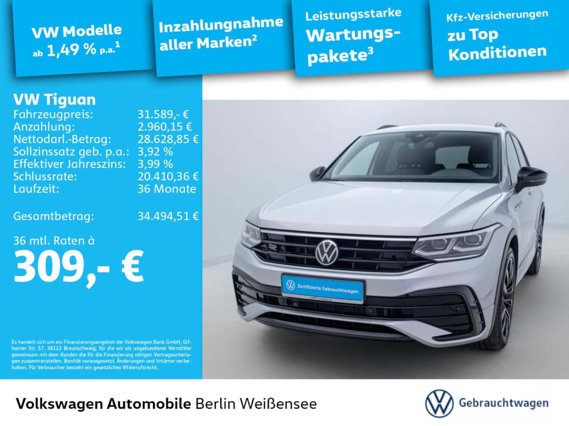 Volkswagen Tiguan R-Line