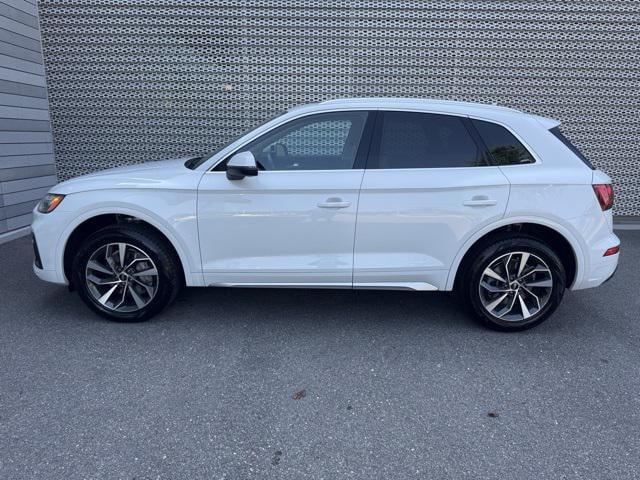 Used 2021 Audi Q5 Premium Plus with VIN WA1BAAFY0M2104016 for sale in Richmond, VA