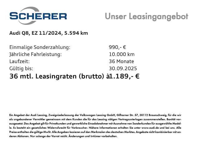 Image about Audi SQ8 SUV TFSI quattro tiptronic