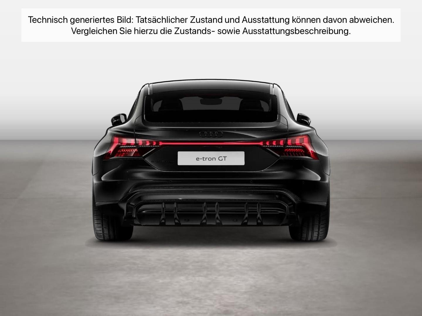 Bild über Audi e-tron GT e-tron quattro - für weitere Informationen kontaktieren Sie den Audi Partner