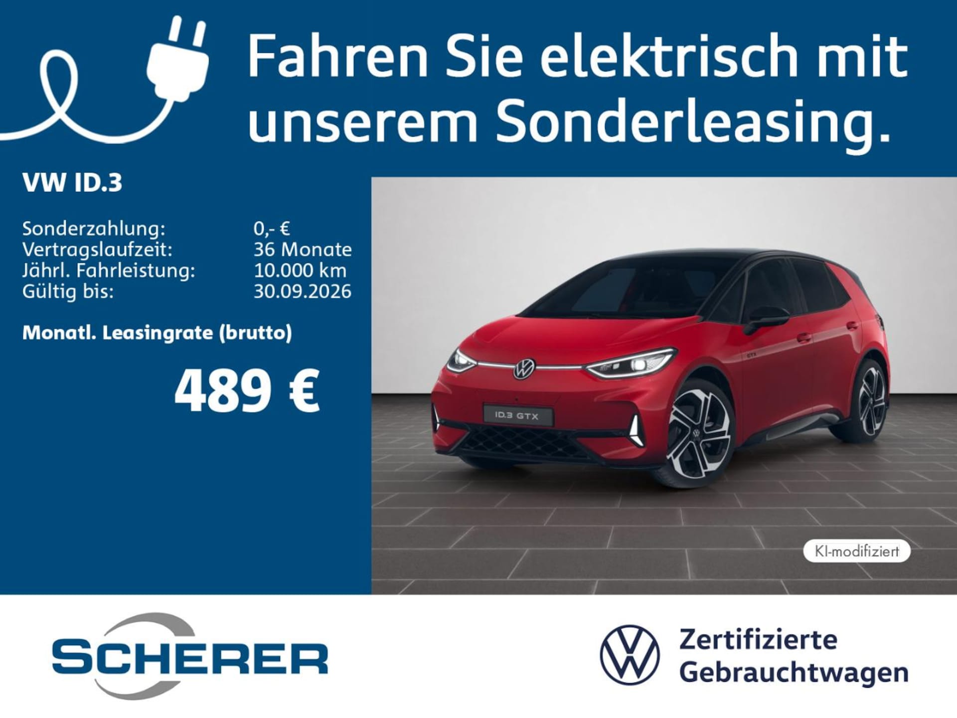 Volkswagen ID.3 GTX