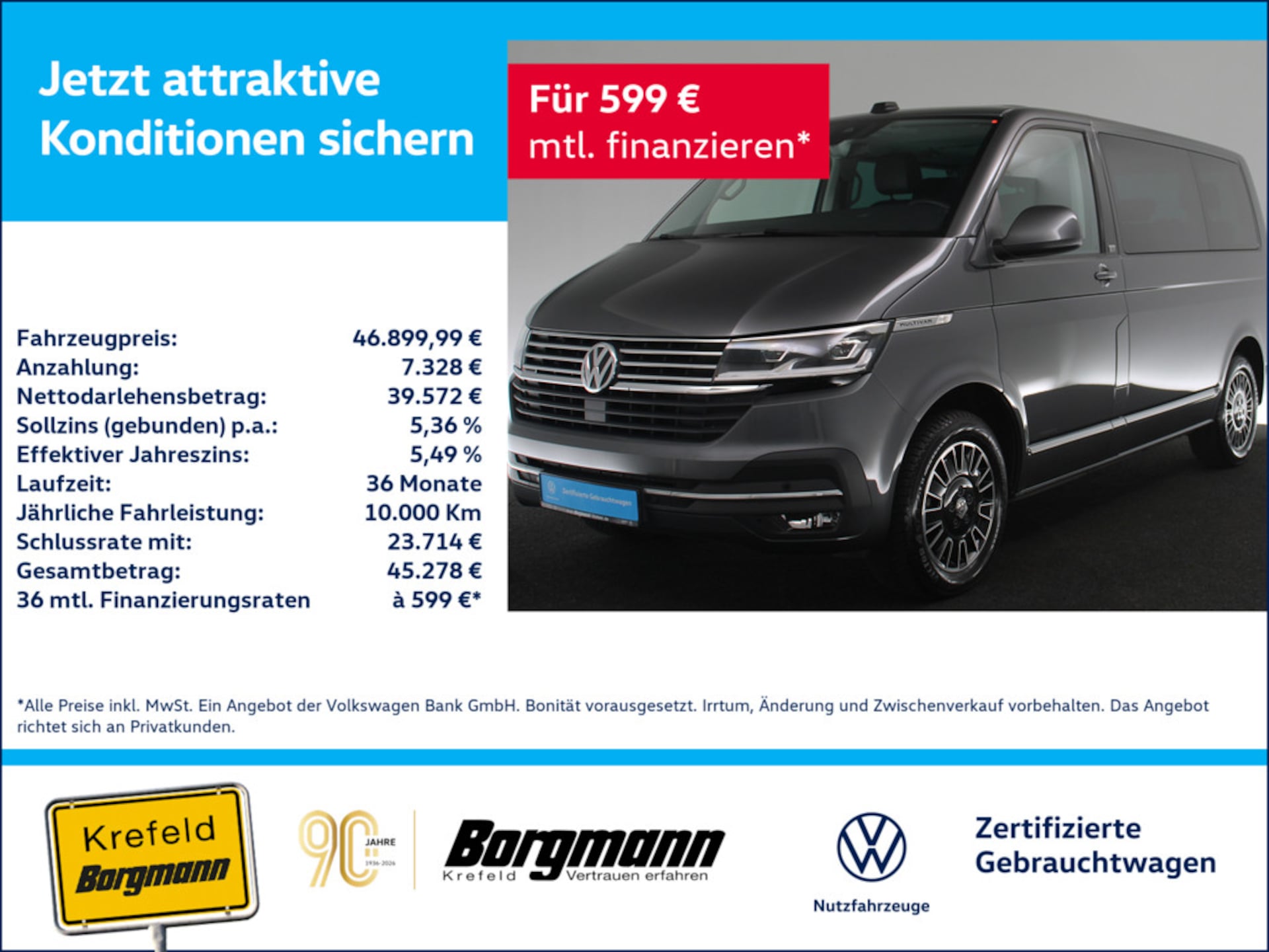 Volkswagen T6.1 Multivan Comfortline