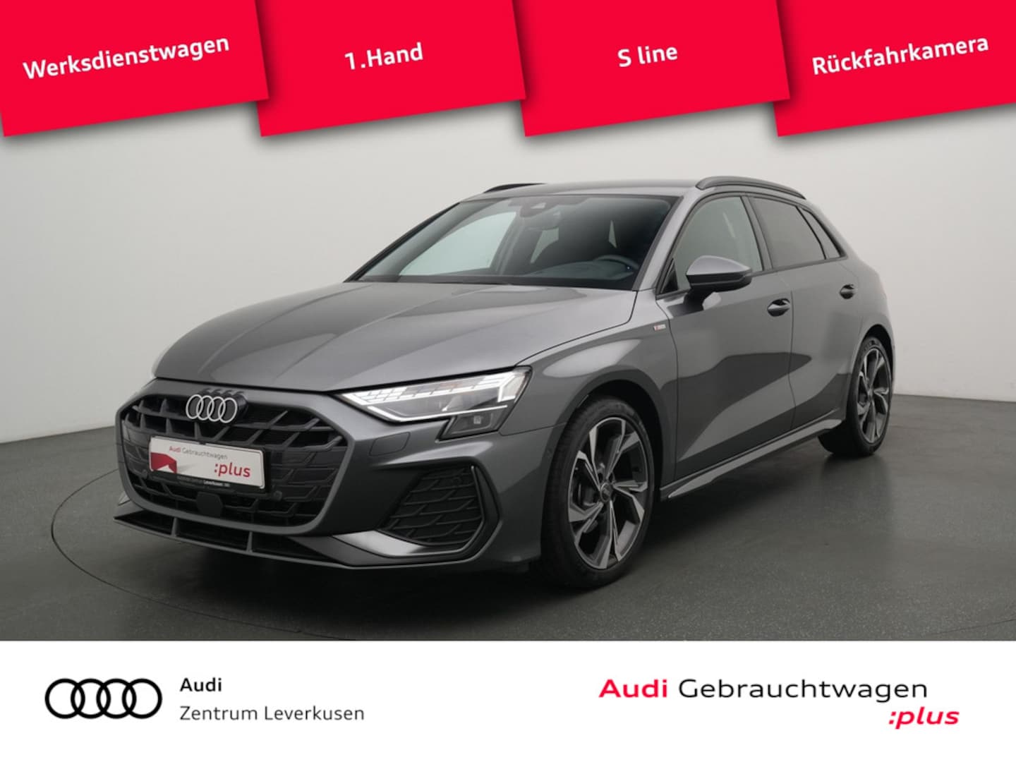 Bild über Audi A3 Sportback S line 30 TDI Schaltgetriebe - für weitere Informationen kontaktieren Sie den Audi Partner
