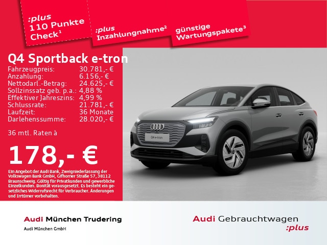 Audi Q4 Sportback e-tron