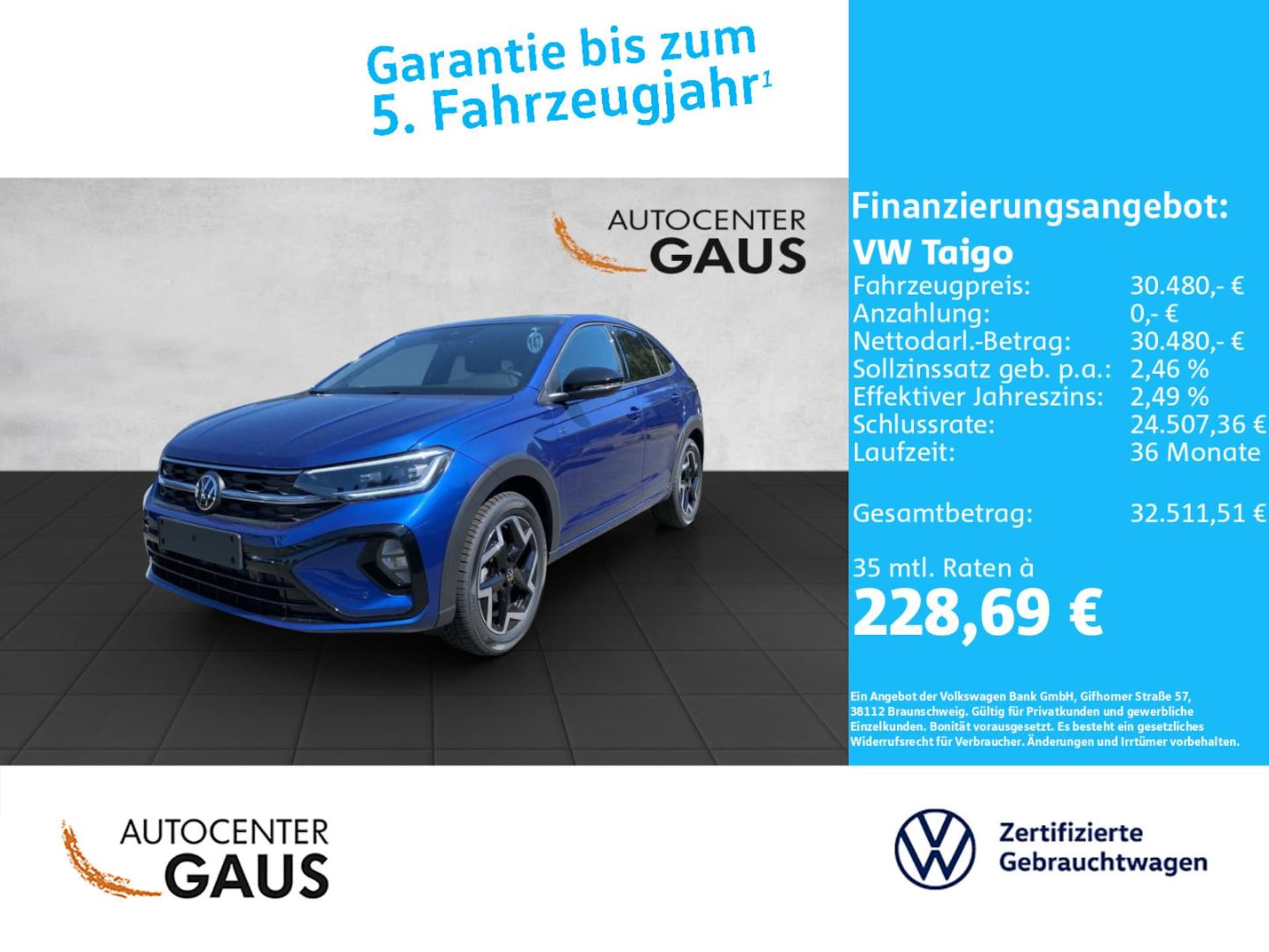 Volkswagen Taigo R-Line