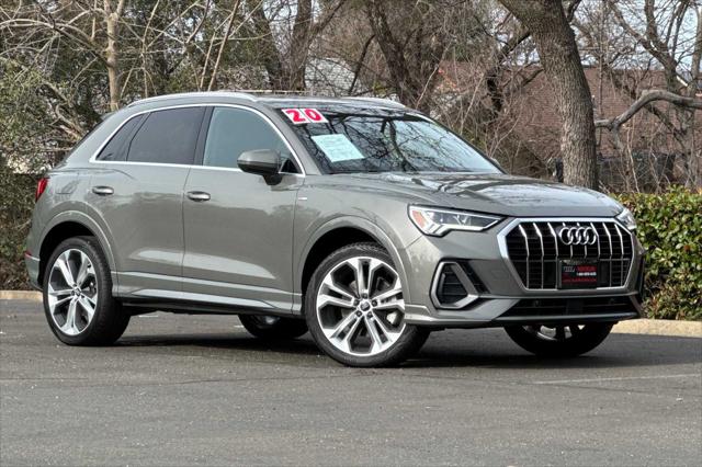 Used 2020 Audi Q3 S Line Premium Plus with VIN WA1EECF31L1120585 for sale in Rocklin, CA