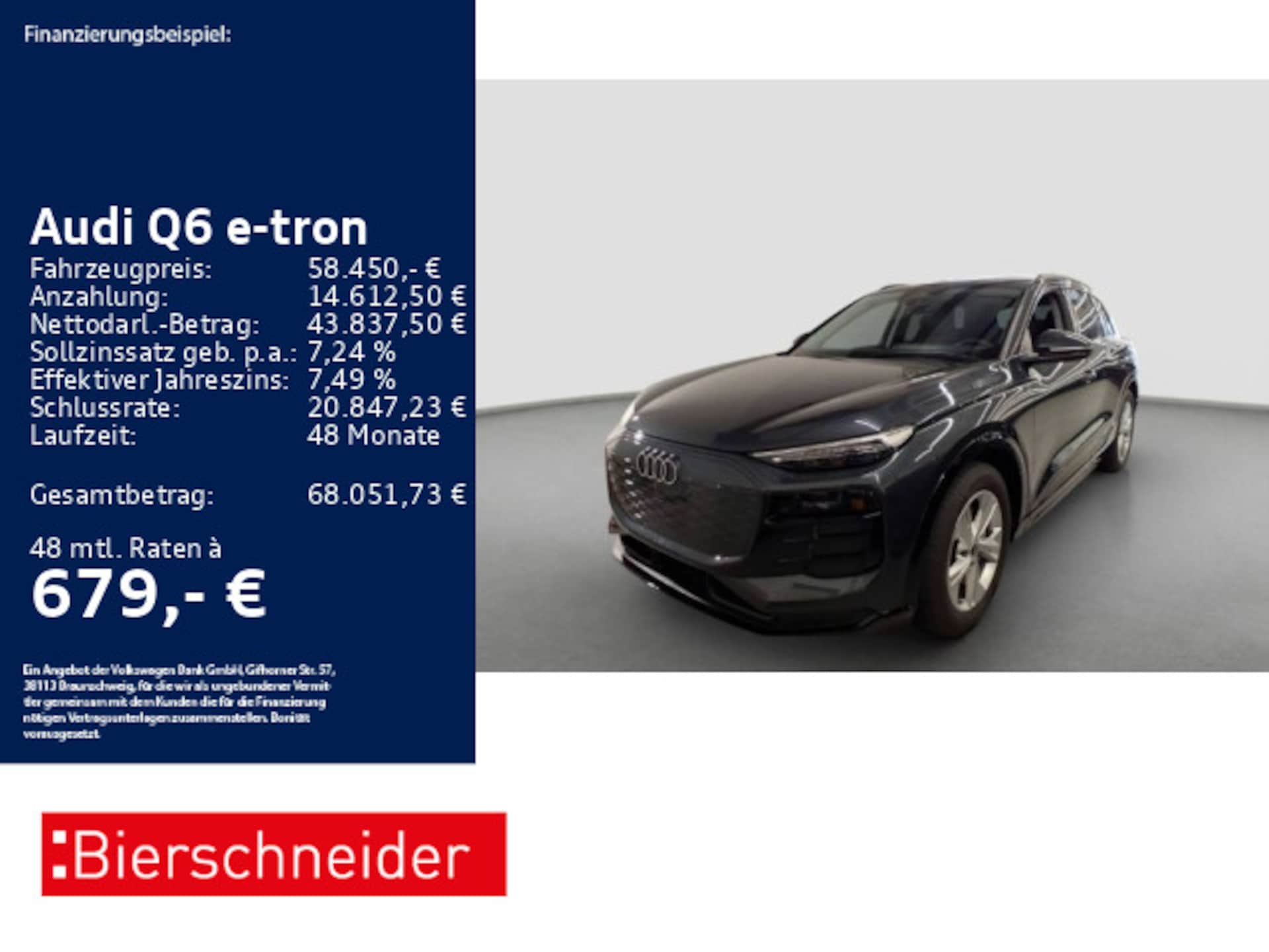 Audi Q6 SUV e-tron 2025