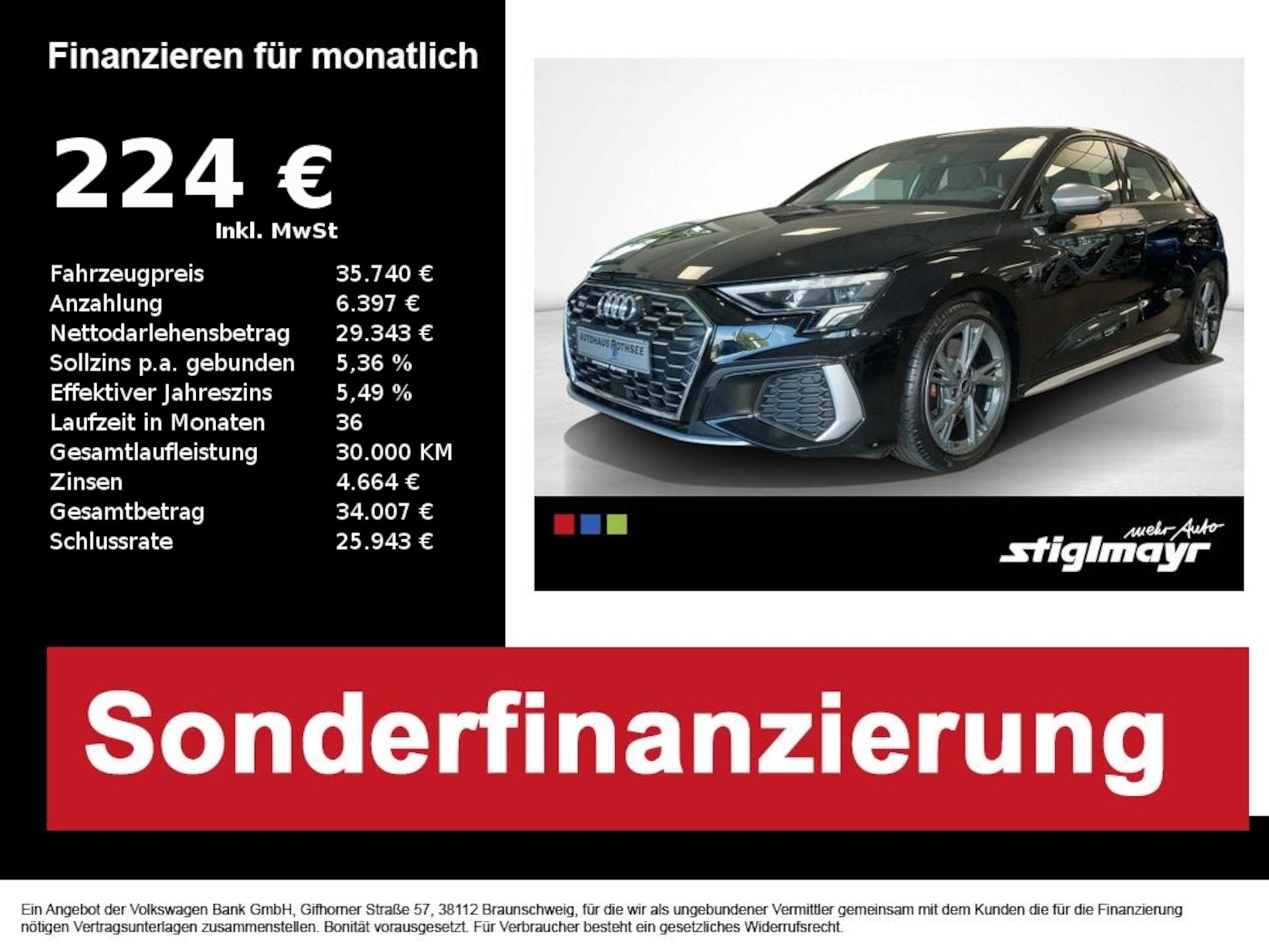 Audi S3 Sportback