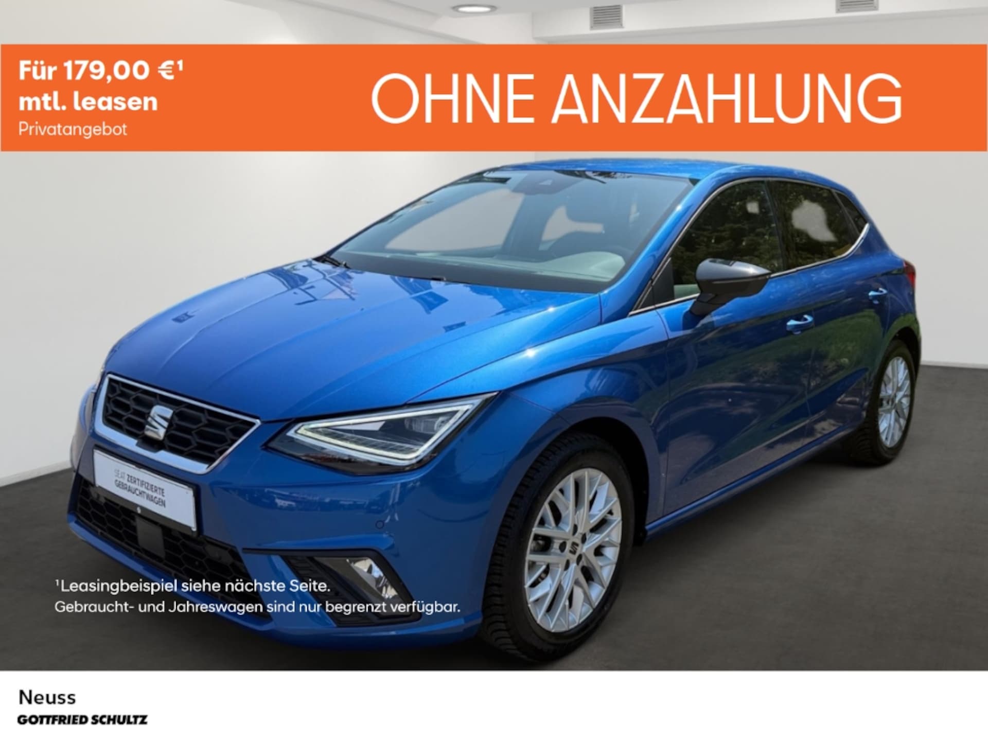 Seat Ibiza 2025 — FR TSI DSG NAVI SITZHEIZUNG EINPARKHILFE LED