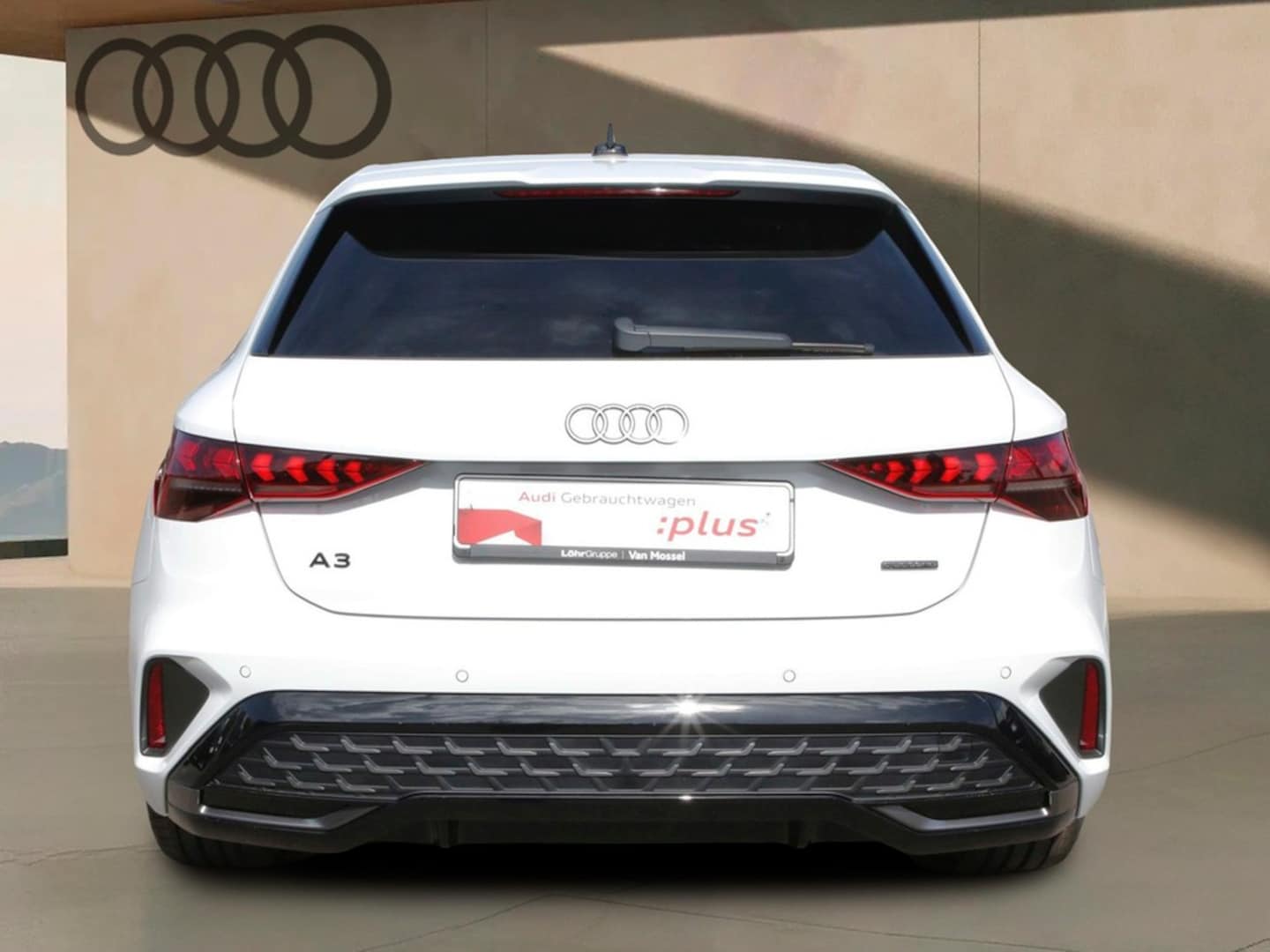 Bild über Audi A3 Sportback S line TFSI quattro 150 kW S tronic - für weitere Informationen kontaktieren Sie den Audi Partner