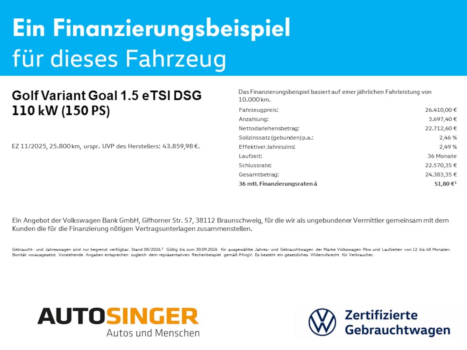 Volkswagen Golf Variant Goal