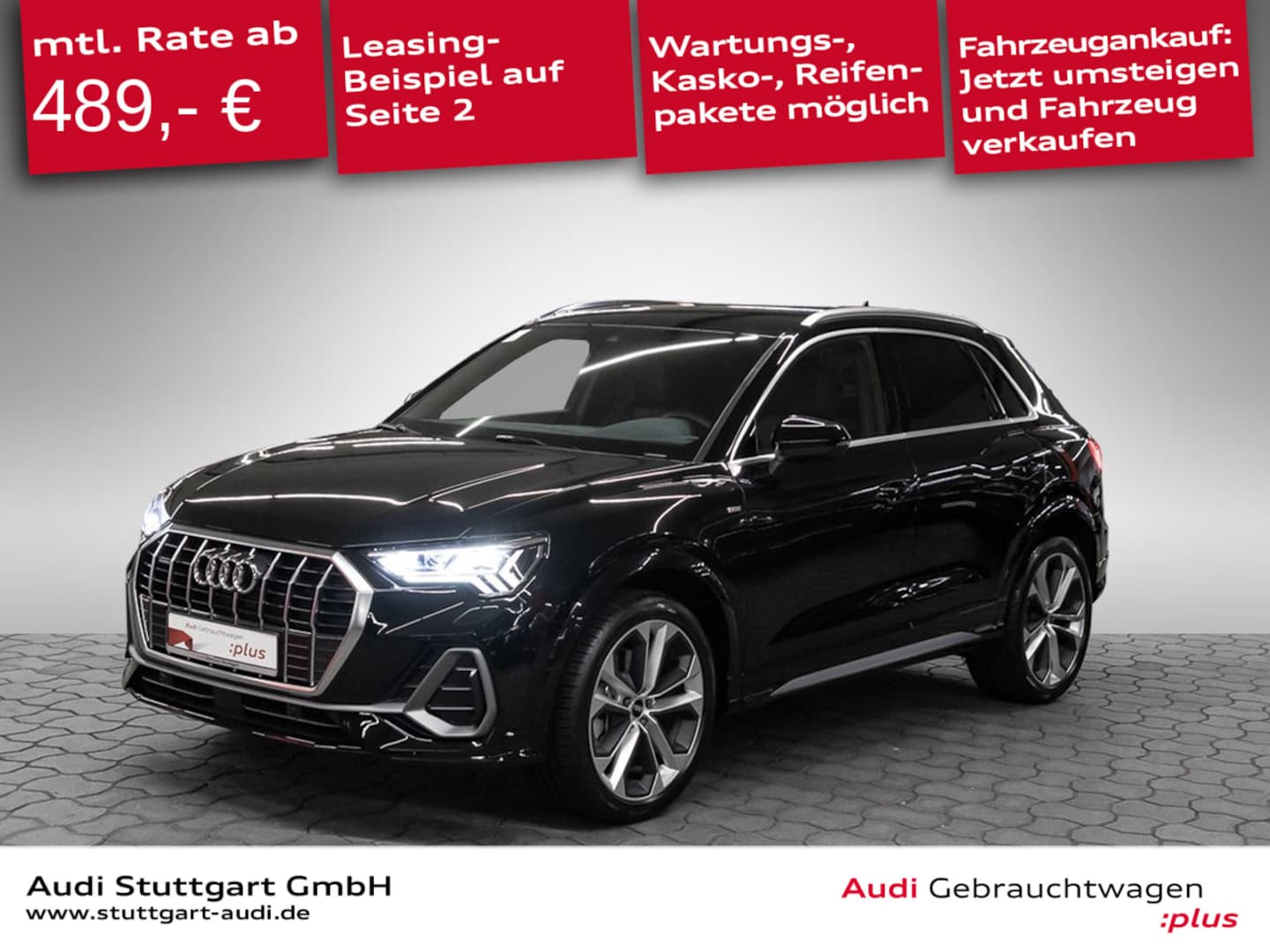 Bild über Audi Q3 TFSI quattro 140 kW S tronic - für weitere Informationen kontaktieren Sie den Audi Partner