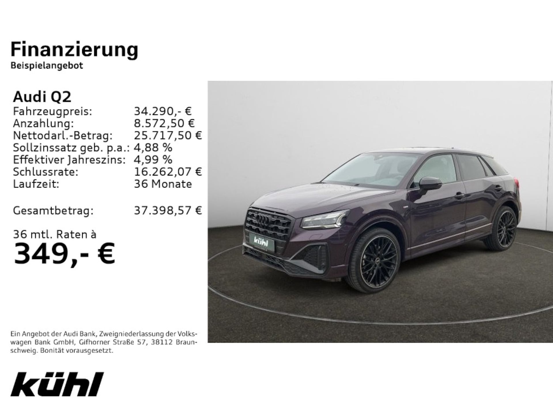 Audi Q2 S line