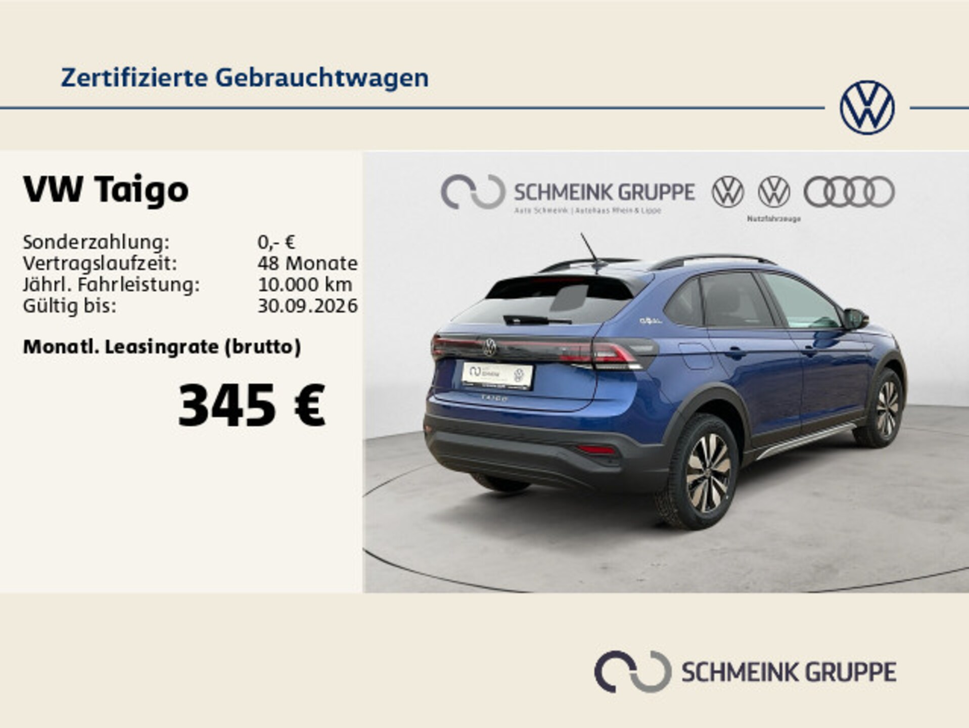 Volkswagen Taigo Goal