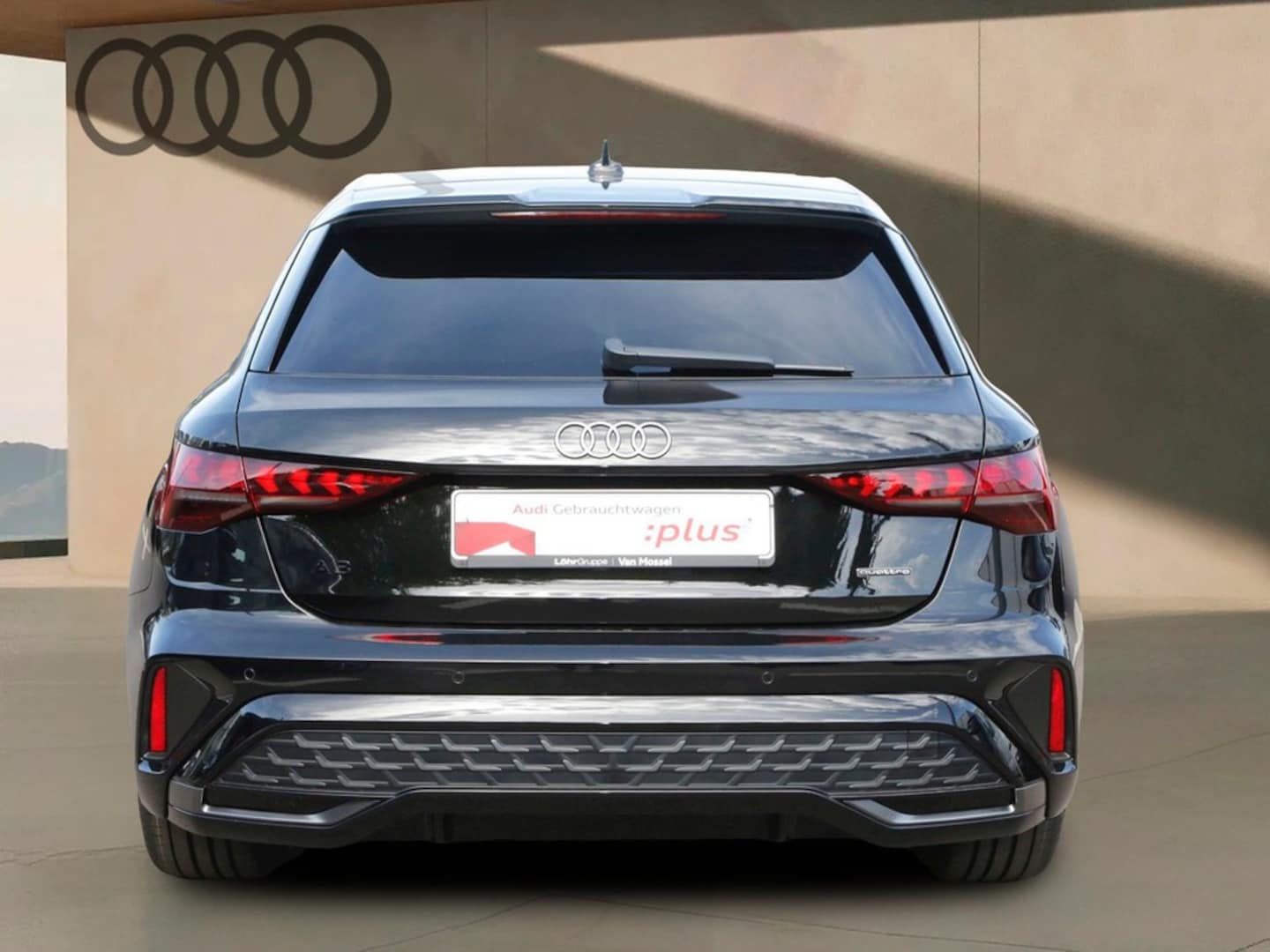 Bild über Audi A3 Sportback S line TFSI quattro 150 kW S tronic - für weitere Informationen kontaktieren Sie den Audi Partner