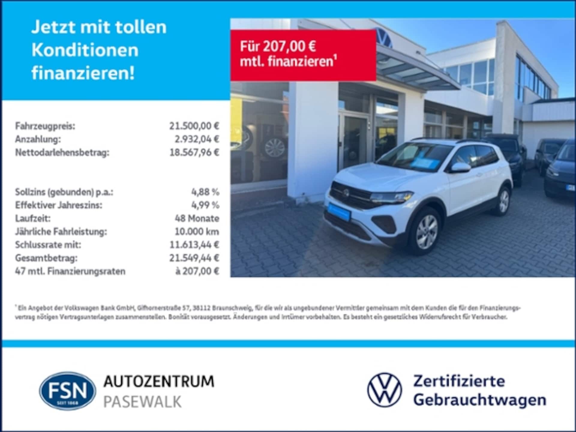 Volkswagen T-Cross Life