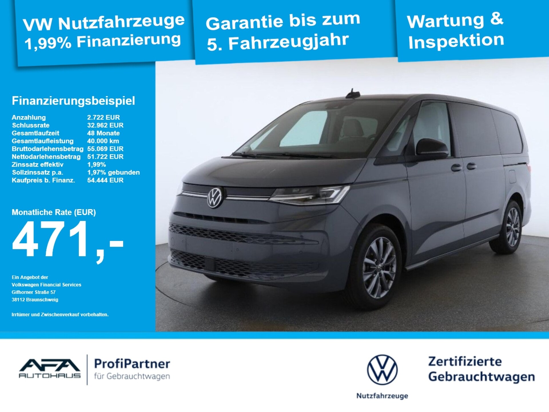 Volkswagen Multivan Langversion Life