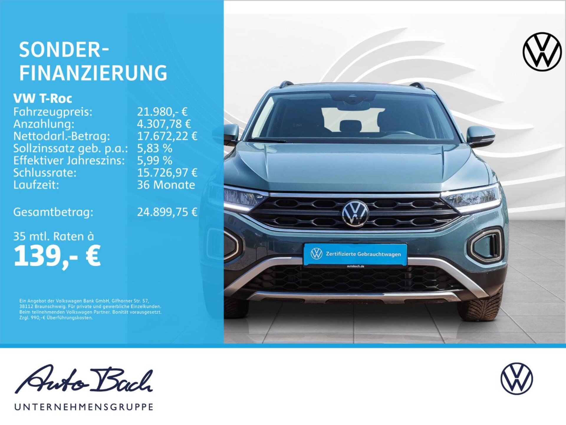 Volkswagen T-Roc Life