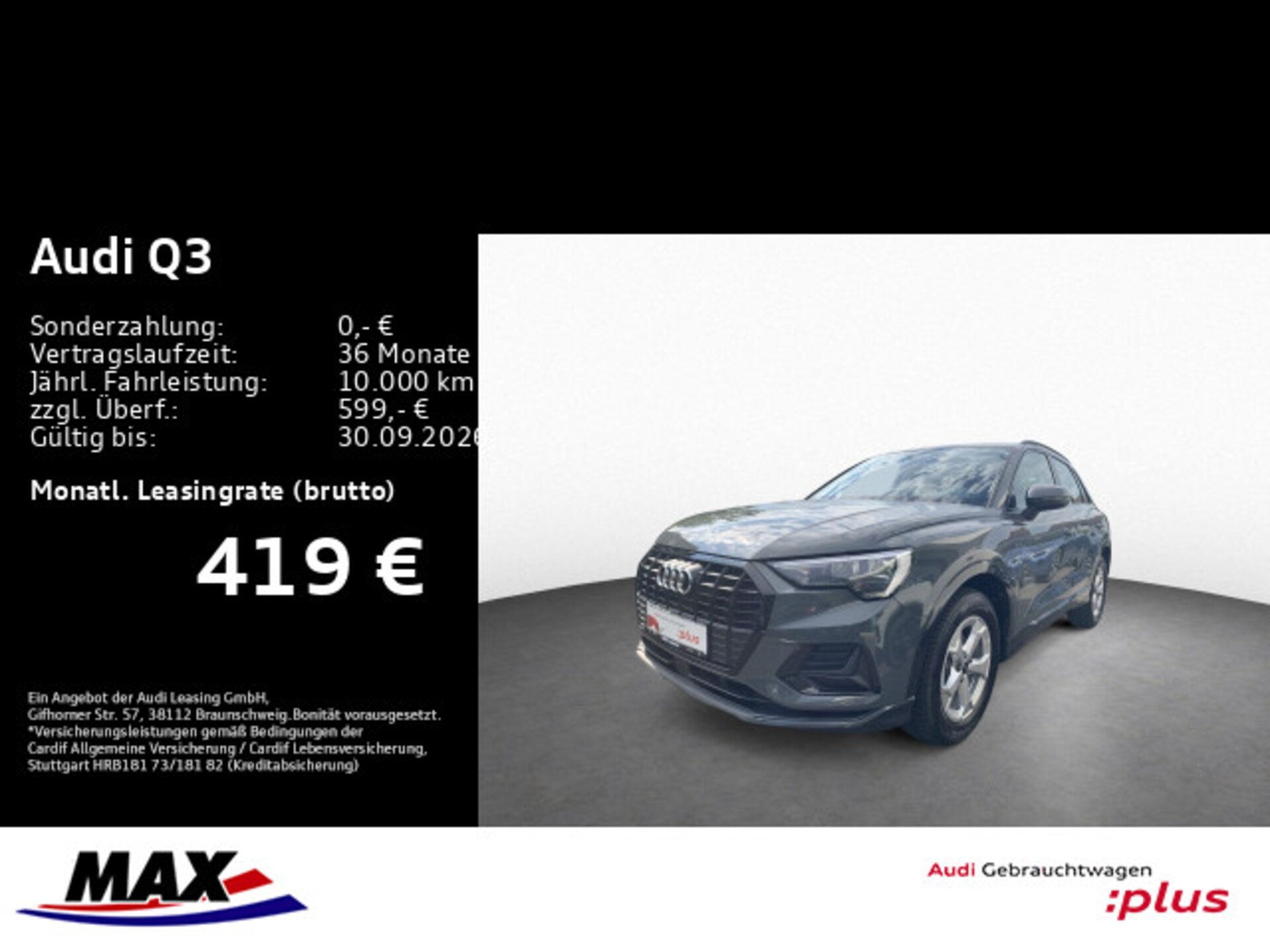 Audi Q3 SUV advanced