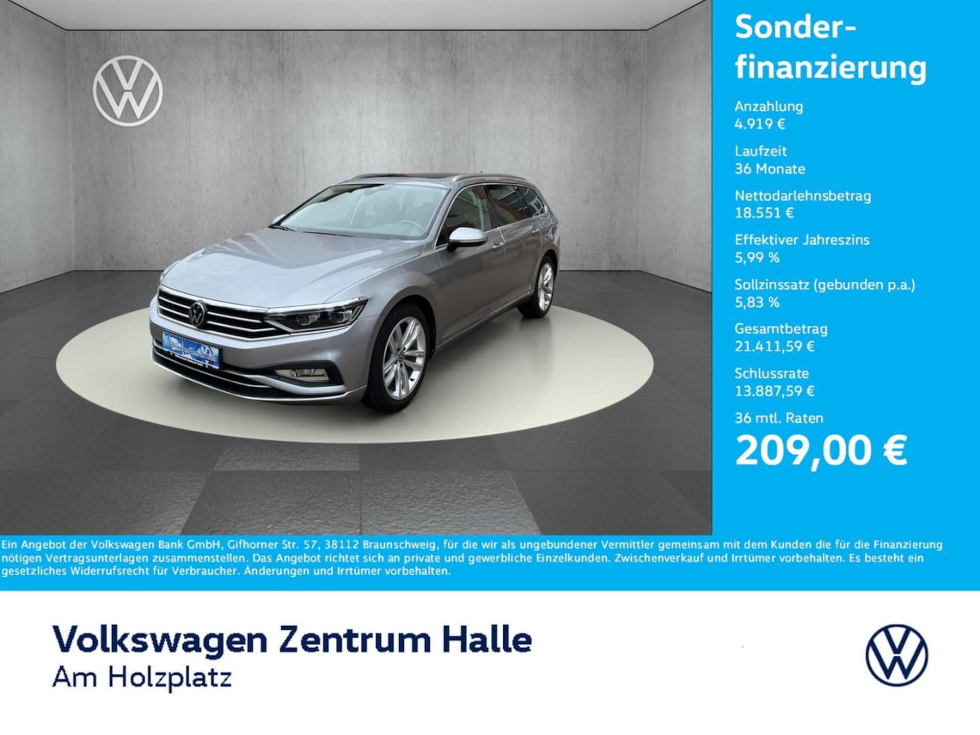 Volkswagen Passat Variant Elegance