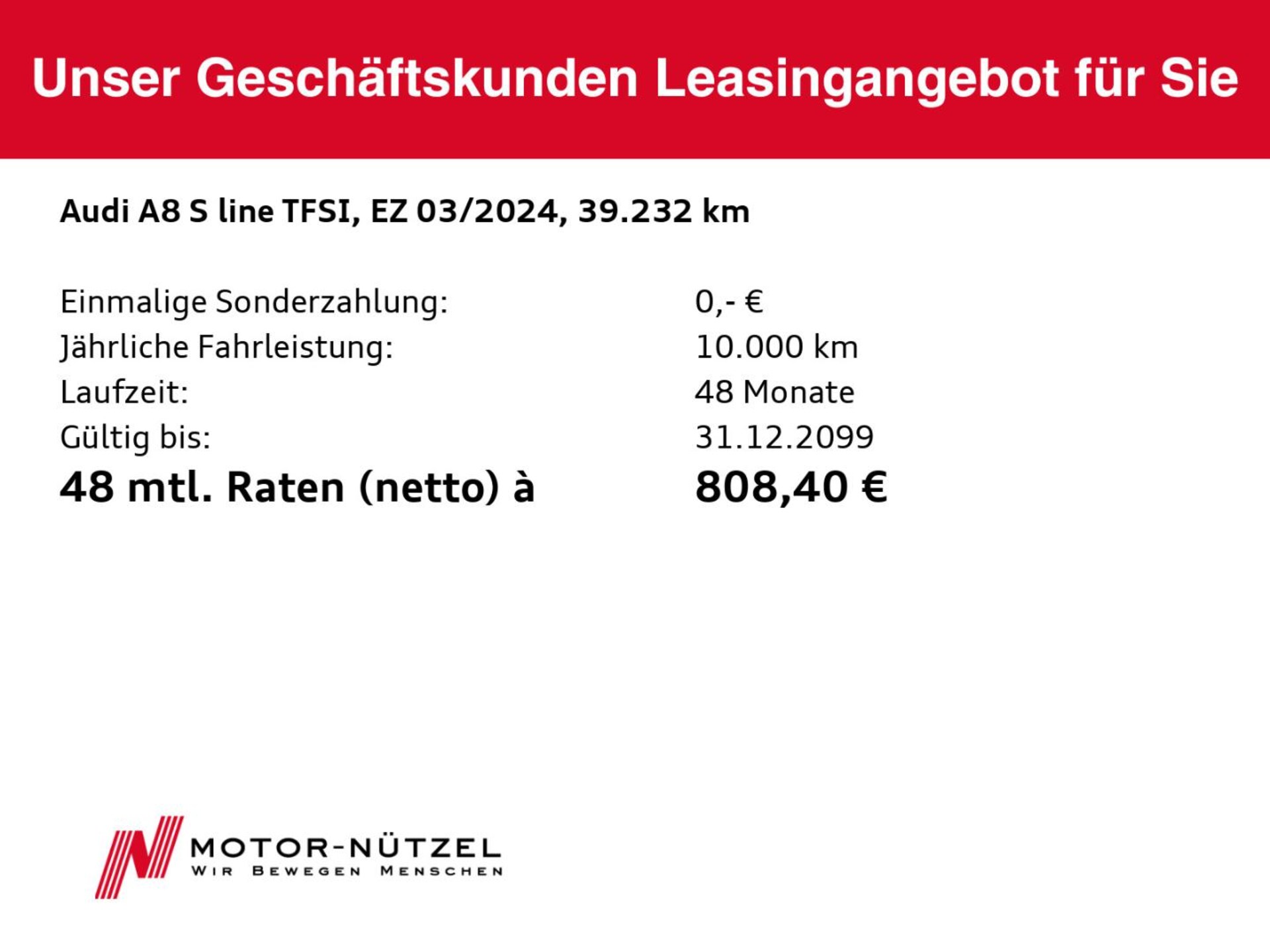Audi A8 TFSI e