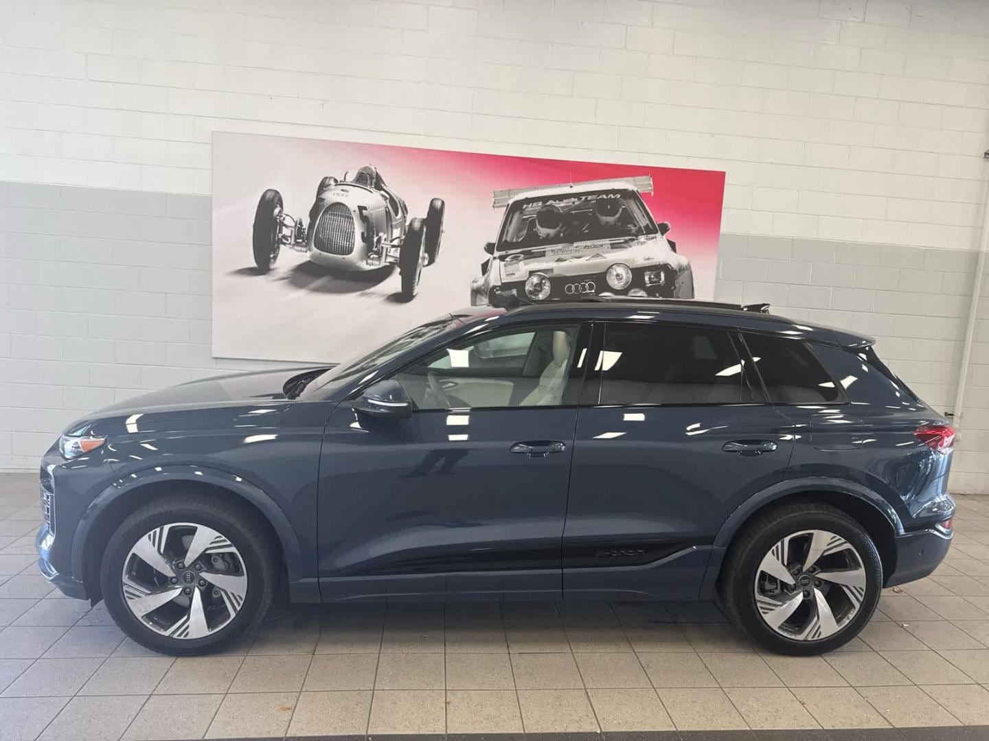 Used 2025 Audi Q6 e-tron Premium Plus with VIN WA124BGF5SA025650 for sale in Naperville, IL