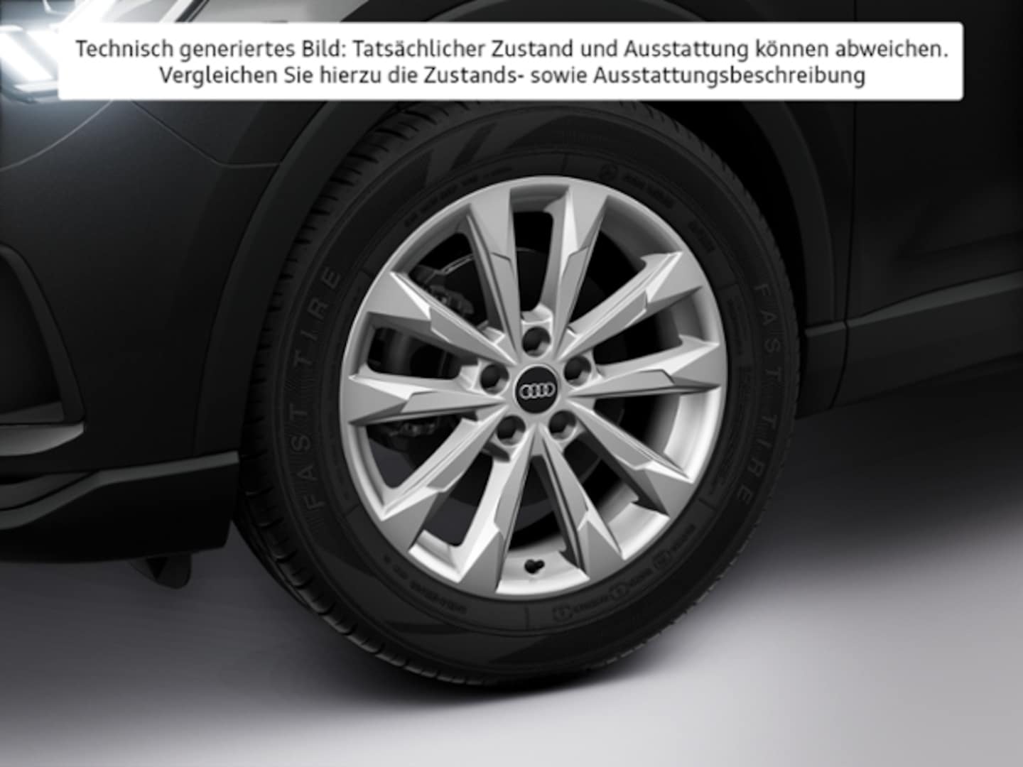 Bild über Audi Q3 TFSI 110 kW S tronic - für weitere Informationen kontaktieren Sie den Audi Partner